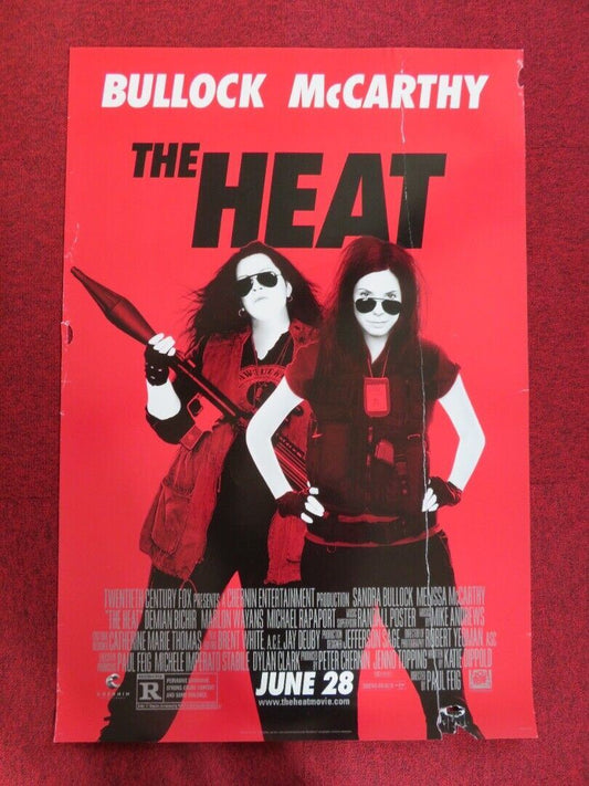 THE HEAT  US ONE SHEET ROLLED POSTER BULLOCK MCCARTHY 2013