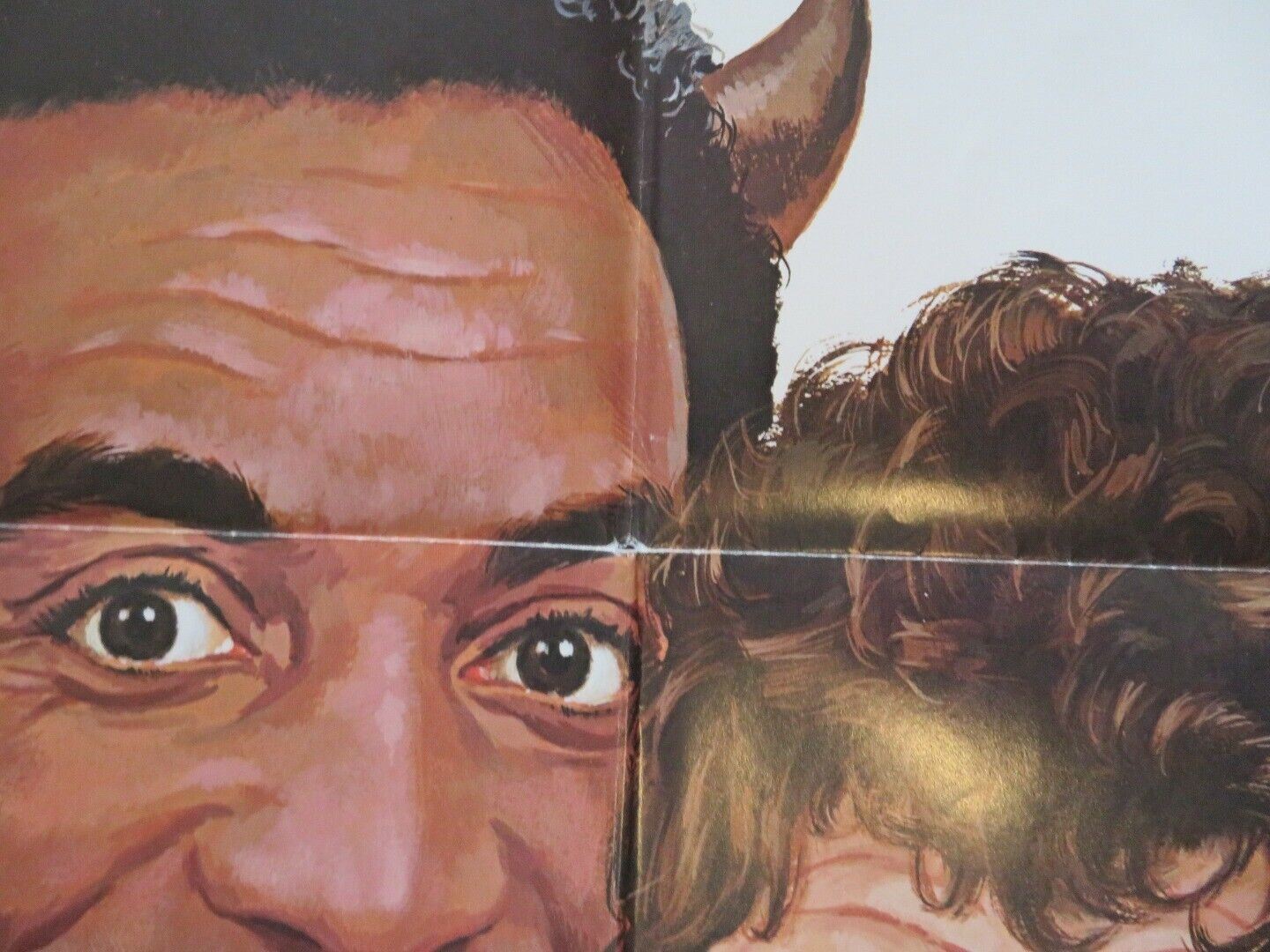 THE DEVIL AND MAX DEVLIN FOLDED US ONE SHEET POSTER DISNEY BILL COSBY 1981