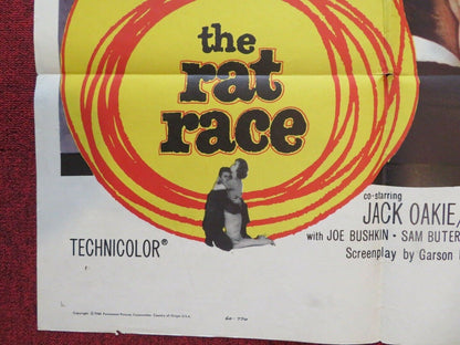 THE RAT RACE FOLDED US ONE SHEET POSTER TONY CURTIS DEBBIE REYNOLDS 1960