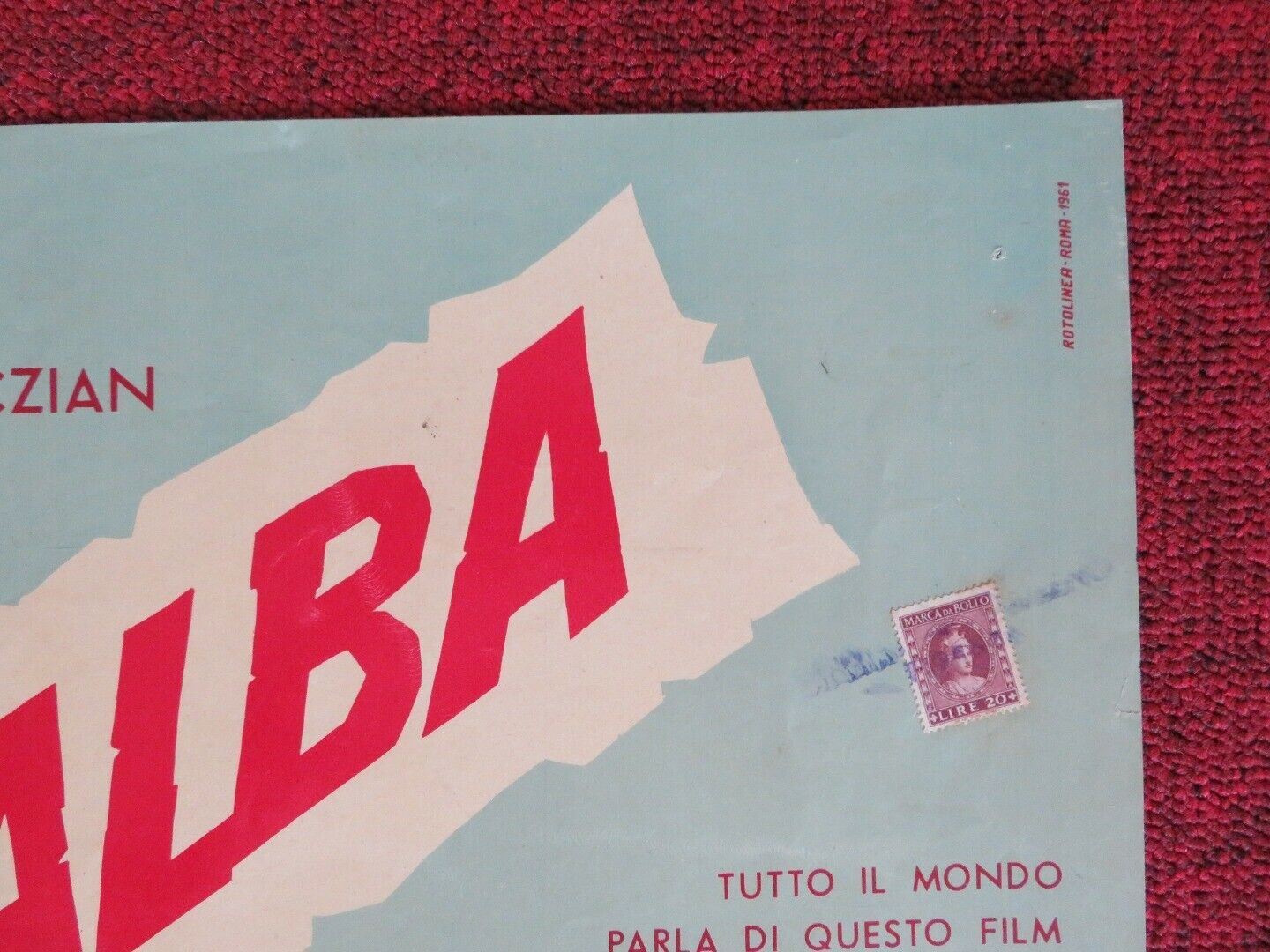 FINALMENTE L'ALBA / AREN'T WE WONDERFUL-B ITALIAN FOTOBUSTA POSTER 1958