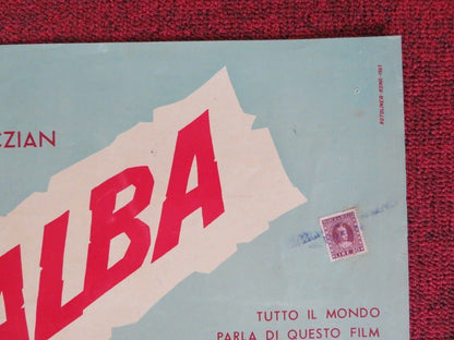 FINALMENTE L'ALBA / AREN'T WE WONDERFUL-B ITALIAN FOTOBUSTA POSTER 1958