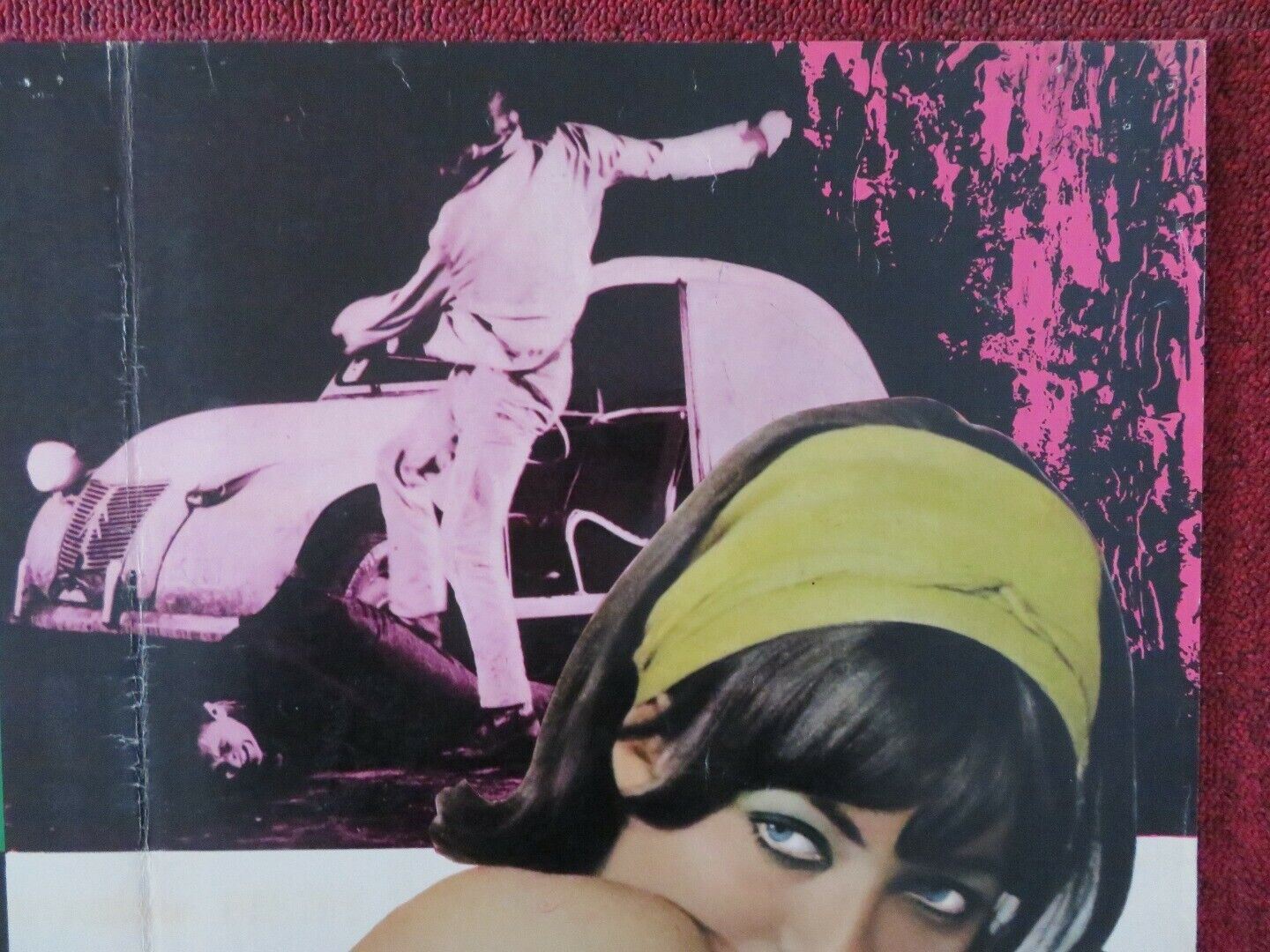 CASH ! CASH ! - E ITALIAN FOTOBUSTA POSTER UTA KLEIN ANNEMIEK SAUWEN 1967