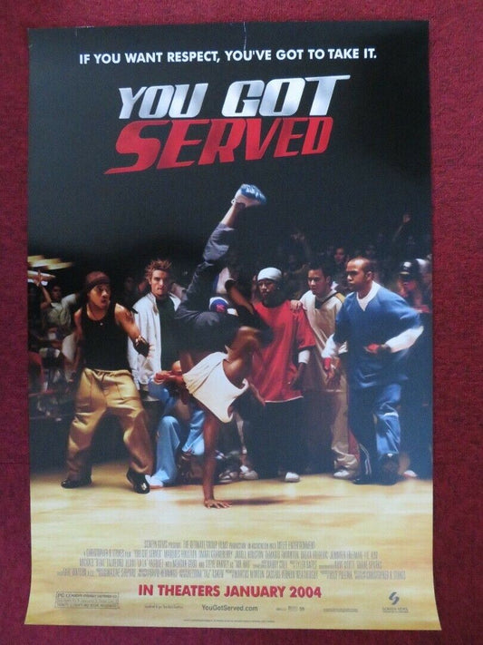 YOU GOT SERVED US ONE SHEET ROLLED POSTER OMARION MARQUES HOUSTON 2004