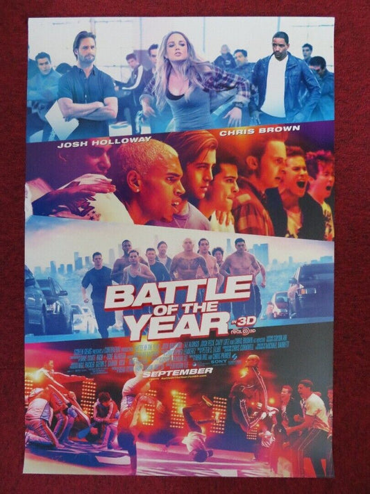 BATTLE OF THE YEAR IN 3D US ONE SHEET ROLLED POSTER JOSH HOLLOWAYLAZ ALONSO 2013