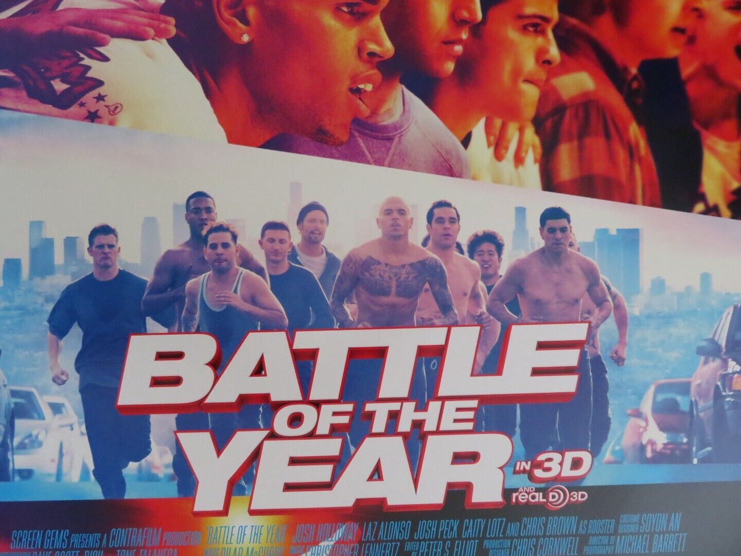 BATTLE OF THE YEAR IN 3D US ONE SHEET ROLLED POSTER JOSH HOLLOWAYLAZ ALONSO 2013