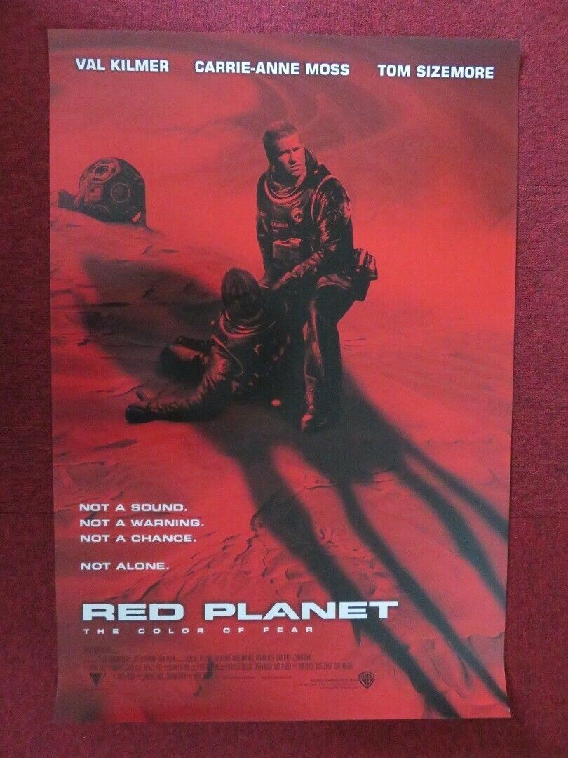 RED PLANET  US ONE SHEET ROLLED POSTER VAL KILMER CARRIE ANN MOSS 2000