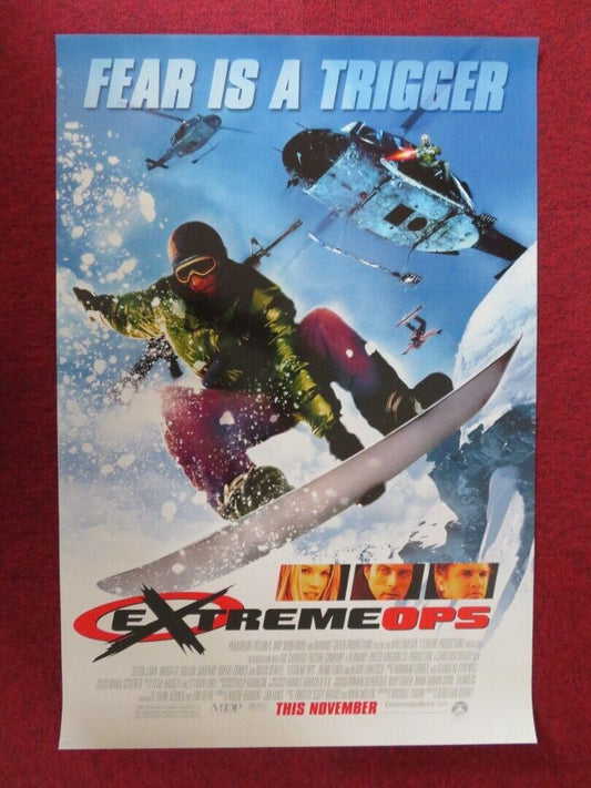 EXTREME OPS US ONE SHEET ROLLED POSTER DEVON SAWA 2002