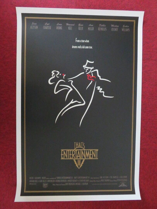 THAT'S ENTERTAINMENT PART III US ONE SHEET ROLLED POSTER GENE KELLY 1994