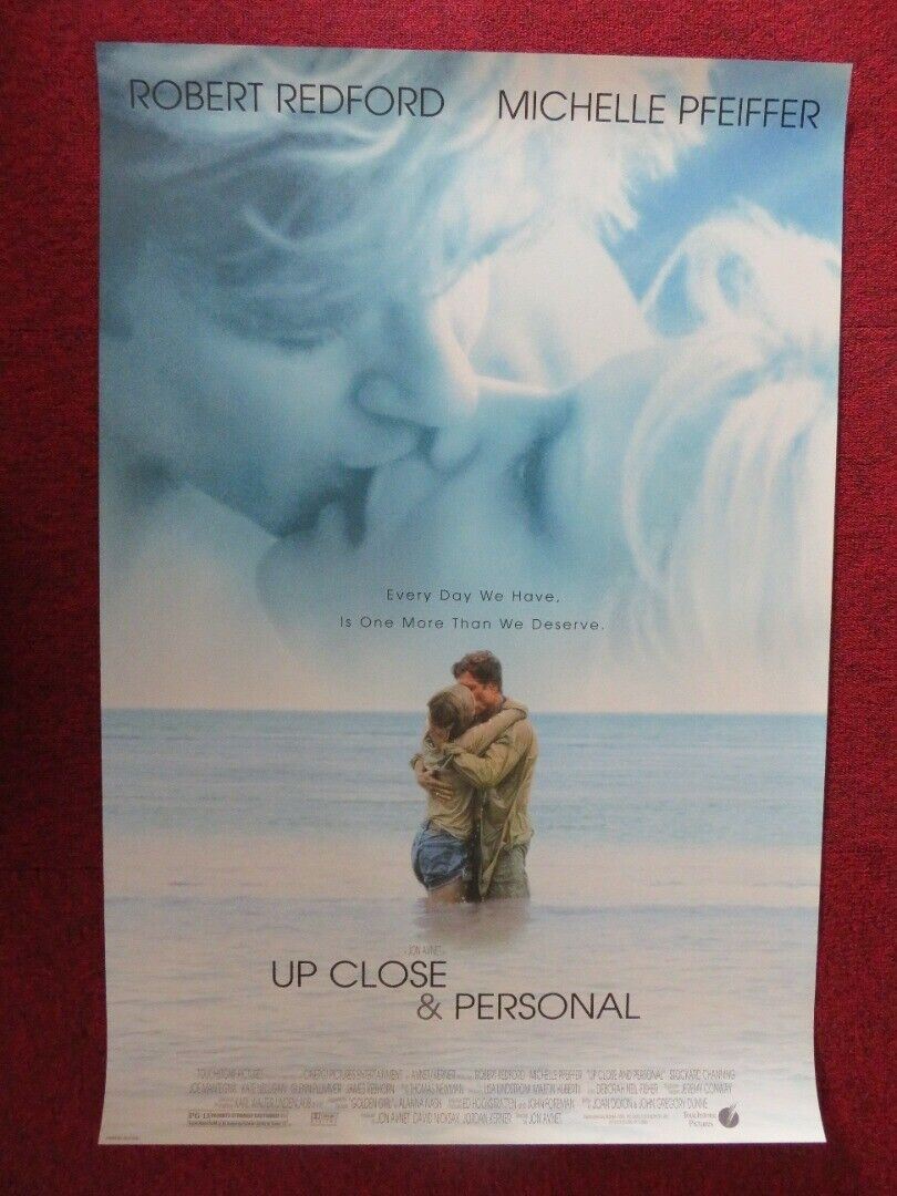 UP CLOSE AND PERSONAL US ONE SHEET ROLLED POSTER ROBERT REDFORD 1996