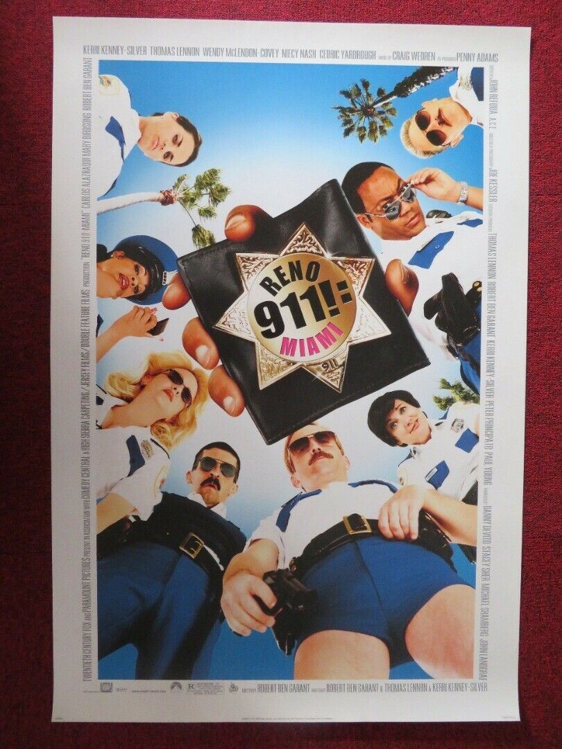 RENO 911 MIAMI VERSION A  US ONE SHEET ROLLED POSTER  DANNY DEVITO 2007