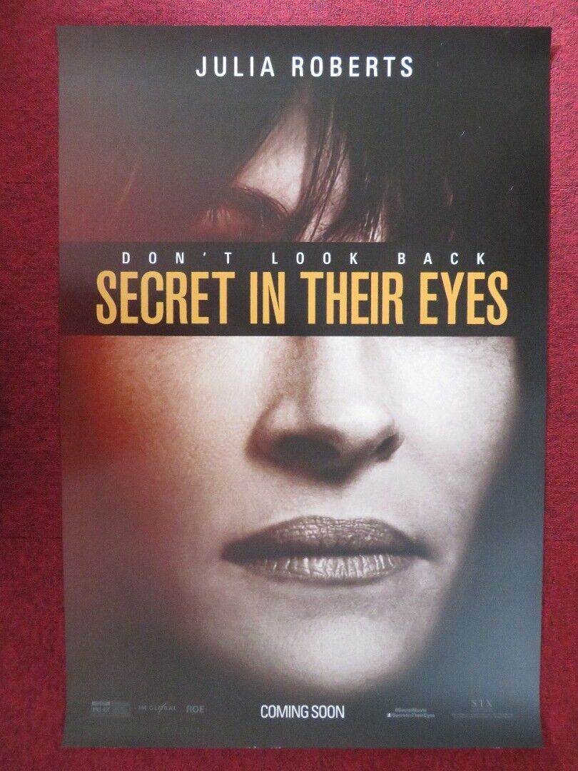 SECRET IN THEIR EYES US ONE SHEET ROLLED POSTER  JULIA ROBERST NICOLE KIDMAN '15