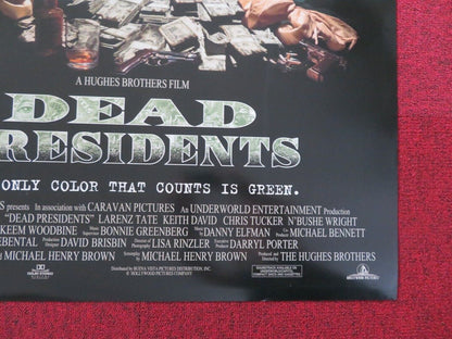 DEAD PRESIDENTS  US ONE SHEET ROLLED POSTER LARENZ TATE CHRIS TUCKER 1995