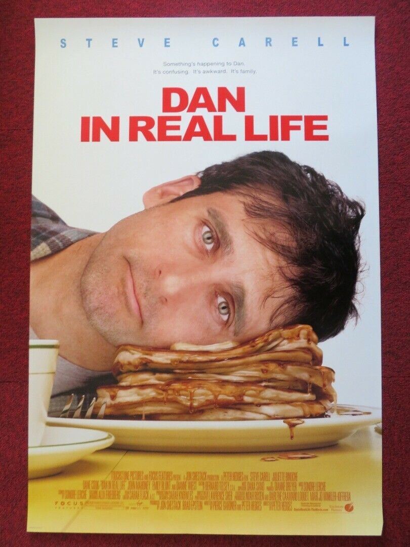 DAN IN REAL LIFE  US ONE SHEET ROLLED POSTER STEVE CARELL 2007