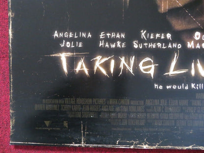 TAKING LIVES  US ONE SHEET ROLLED POSTER ANGELINA JOLIE ETHAN HAWKE 2004