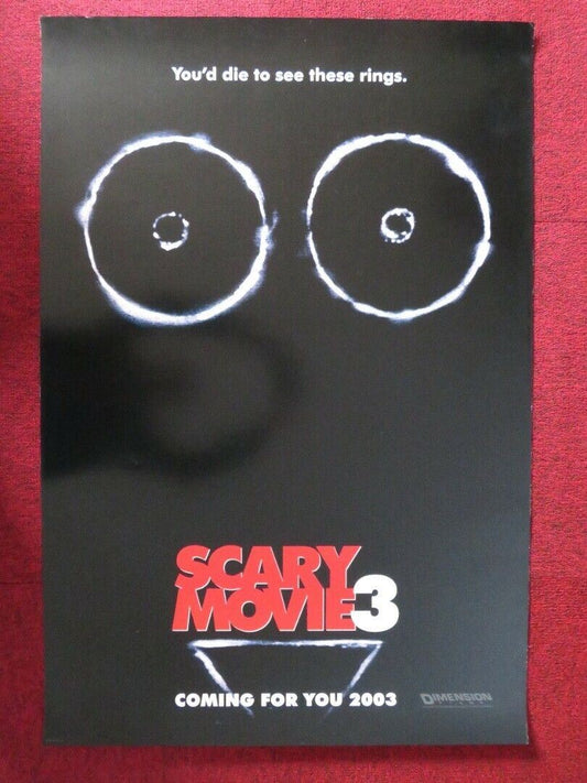 SCARY MOVIE 3  US ONE SHEET ROLLED POSTER ANNA FARIS CHARLIE SHEEN 2003