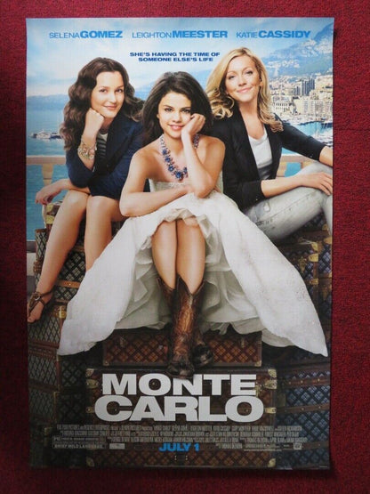 MONTE CARLO VERSION A US ONE SHEET ROLLED POSTER SELENDA GOMEZ KATE CASSIDY 2011