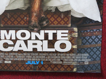 MONTE CARLO VERSION A US ONE SHEET ROLLED POSTER SELENDA GOMEZ KATE CASSIDY 2011