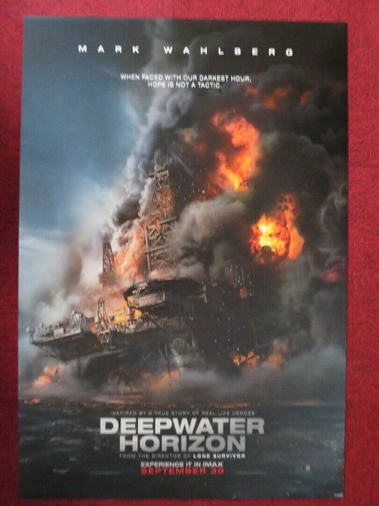 DEEPWATER HORIZON  US ONE SHEET ROLLED POSTER MARK WAHLBERG 2016