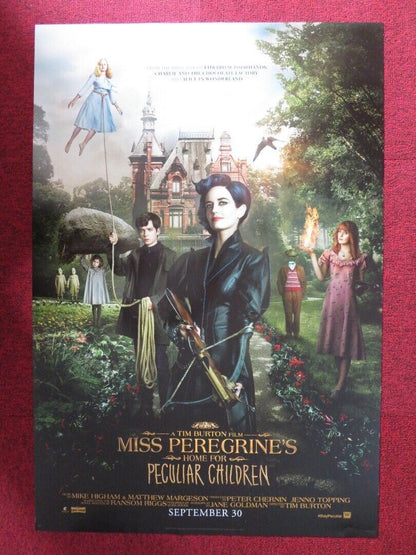 MISS PEREGRINE'S HOME FOR PECULIAR CHILDREN V.A US ONE SHEET ROLLED POSTER 2016