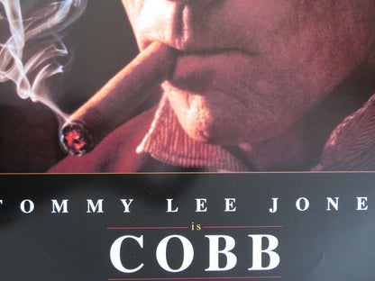 COBB  US ONE SHEET ROLLED POSTER TOMMY LEE JONES 1994