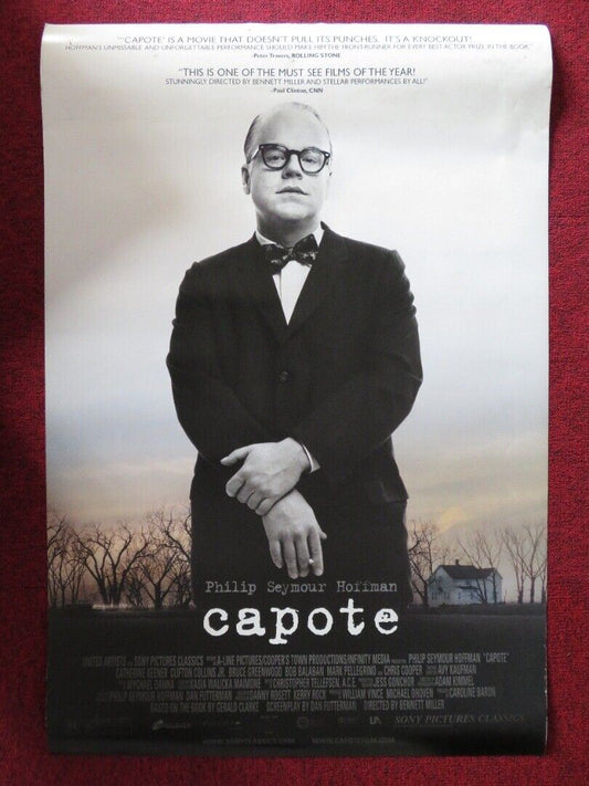 CAPOTE  US ONE SHEET ROLLED POSTER PHILIP SEYMOUR HOFFMAN 2005