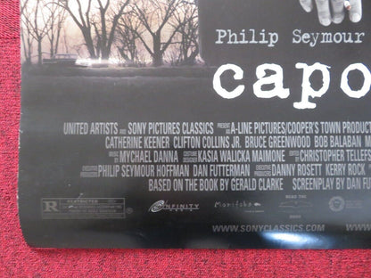 CAPOTE  US ONE SHEET ROLLED POSTER PHILIP SEYMOUR HOFFMAN 2005