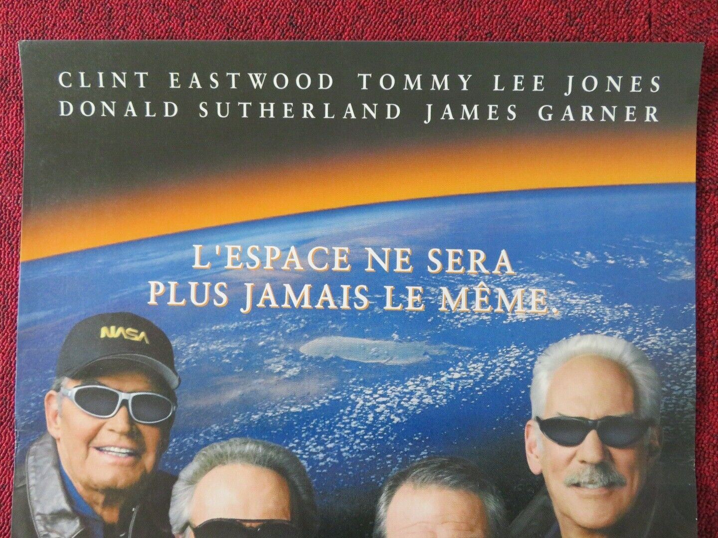 SPACE COWBOYS FRENCH (15"x 21") POSTER CLINT EASTWOOD DONALD SUTHERLAND 2000