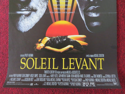 RISING SUN FRENCH (15"x 21") POSTER SEAN CONNERY WESLEY SNIPES 1993