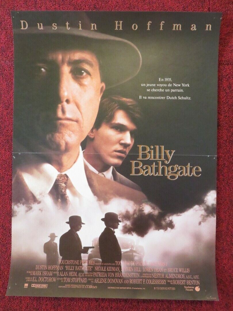 BILLY BATHGATE  FRENCH (15"x 21") POSTER DUSTIN HOFFMAN NICOLE KIDMAN 1991