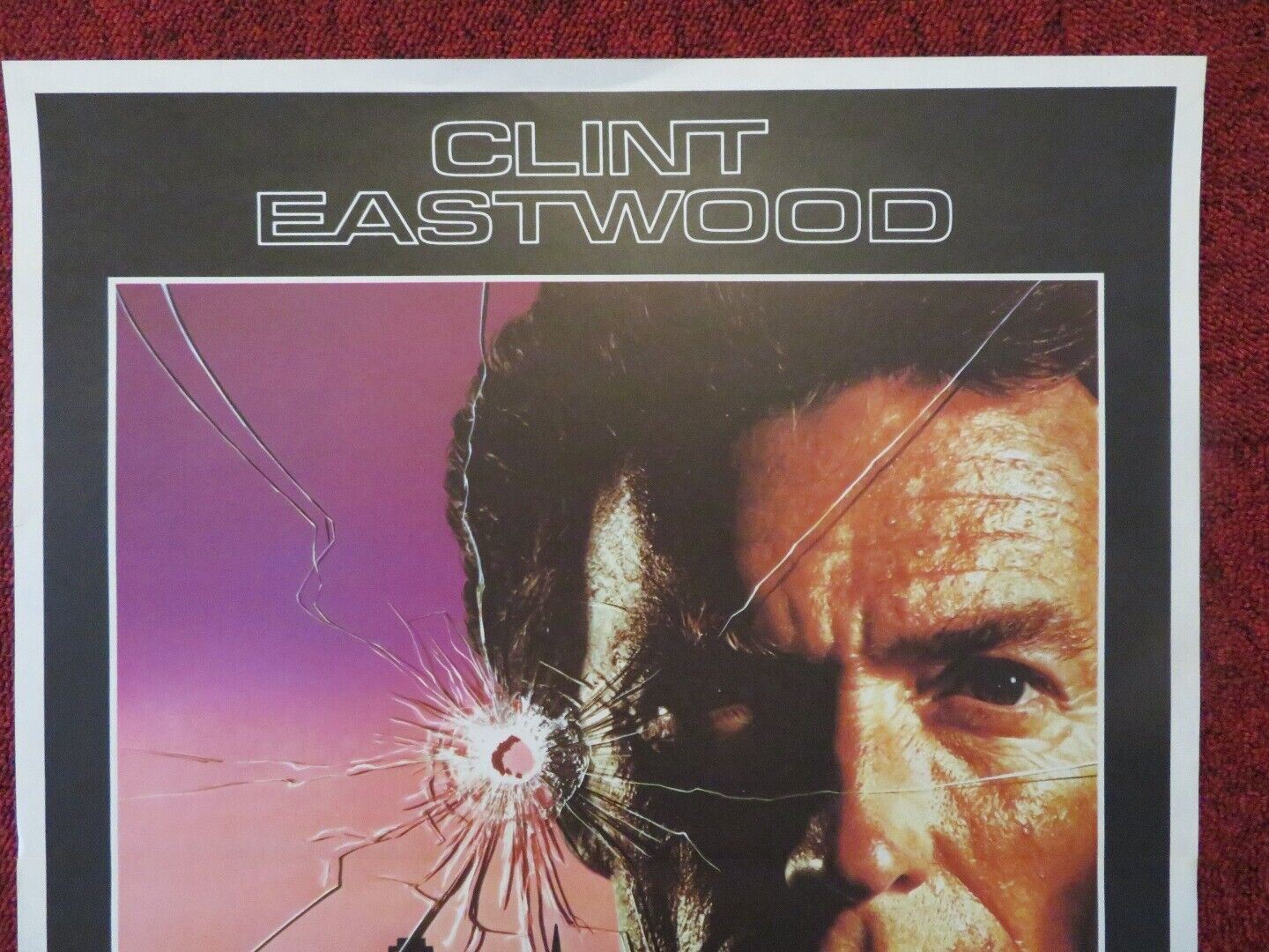 SUDDEN IMPACT FRENCH (15"x 21") POSTER CLINT EASTWOOD SONDRA LOCKE 1983