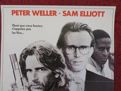 SHAKEDOWN  FRENCH (15"x 21") POSTER PETER WELLER SAM ELLIOTT 1988