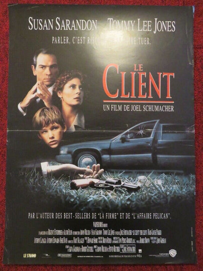 THE CLIENT FRENCH (15"x 21") POSTER TOMMY LEE JONES SUSAN SARANDON 1994