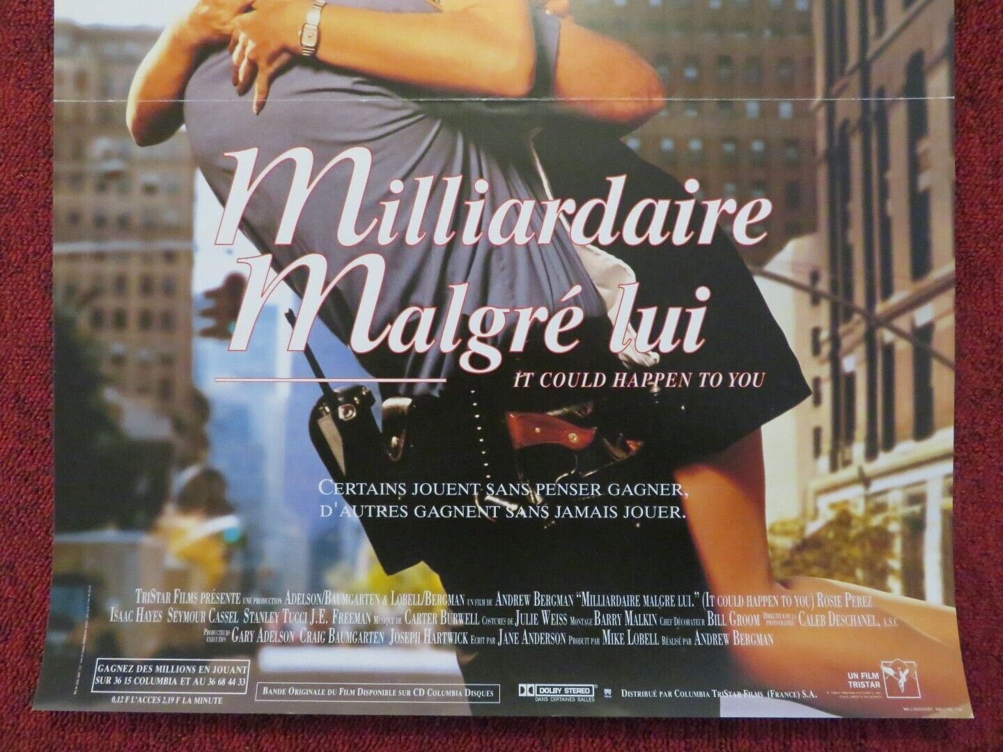 It Could Happen To You (1994) French movie poster