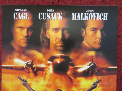 CON AIR  FRENCH (15"x 21") POSTER NICOLAS CAGE JOHN MALKOVICH 1997