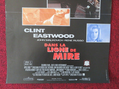 IN THE LINE OF FIRE FRENCH (15"x 21") POSTER CLINT EASTWOOD 1993