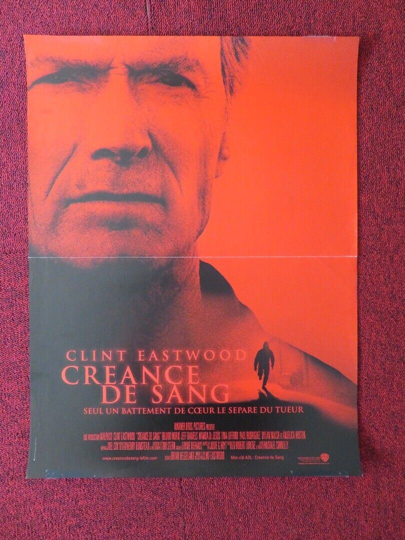 BLOOD WORK FRENCH (15"x 21") POSTER CLINT EASTWOOD JEFF DANIELS 2002