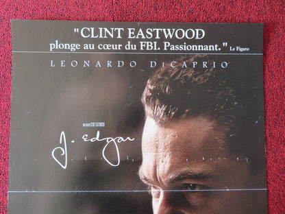 J.EDGAR FRENCH (15"x 21") POSTER LEONARDO DICAPRIO JOSH HAMILTON 2011