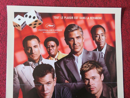 OCEAN'S 13 FRENCH (15"x 21") POSTER GEORGE CLOONEY BRAD PITT 2007