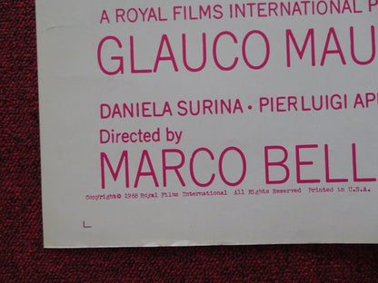 CHINA IS NEAR FOLDED US ONE SHEET POSTER GLAUCO MAURI ELDA TATTOLI 1968