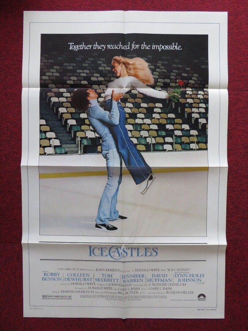 ICE CASTLES FOLDED US ONE SHEET POSTER ROBBY BENSON 1978