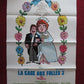 LA CAGE AUX FOLLES 3 / THE WEDDING FOLDED US ONE SHEET POSTER 1986