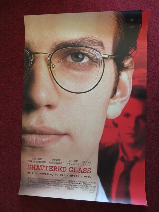 SHATTERED GLASS US ONE SHEET ROLLED POSTER HAYEDN CHRISTENSEN 2003