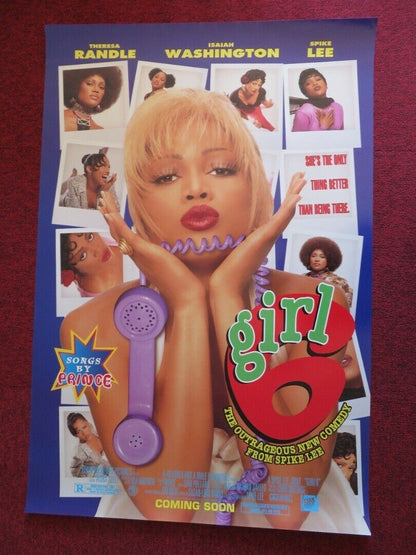 GIRL 6 US ONE SHEET ROLLED POSTER SPIKE LEE THERESA RANDLE 1996