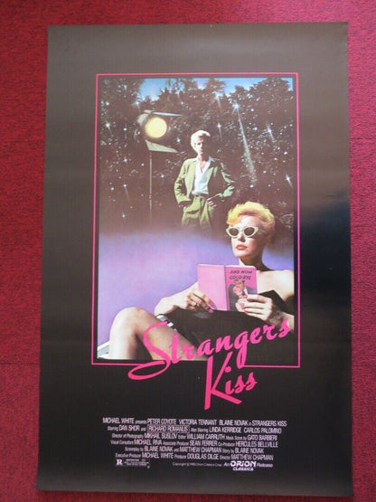 STRANGERS KISS  US ONE SHEET ROLLED POSTER PETER COYOTE VICTORIA TENNANT 1983