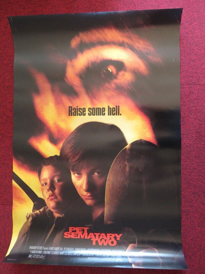 PET SEMETARY TWO US ONE SHEET ROLLED POSTER EDWARD FURLONG ANTHONY EDWARDS 1992