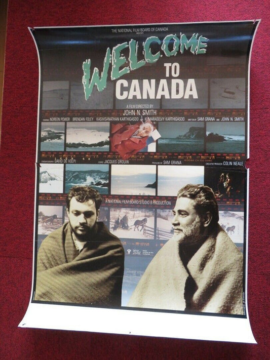 WELCOME TO CANADA US ONE SHEET ROLLED POSTER NOREEN POWER BRENDAN FOLEY 1989