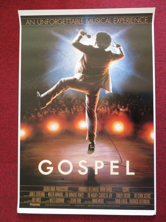 GOSPEL US ONE SHEET ROLLED POSTER JAMES CLEVELAND WALTER HAWKINS 1983