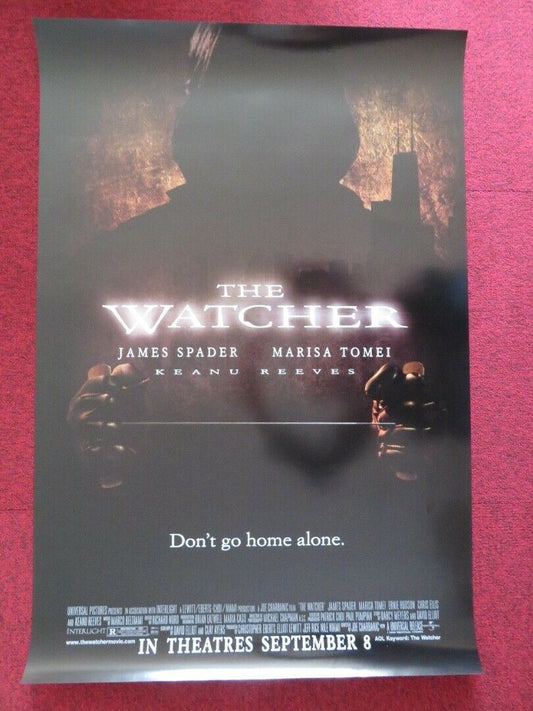 THE WATCHER  US ONE SHEET ROLLED POSTER KEANU REEVES JAMES SPADER 2000