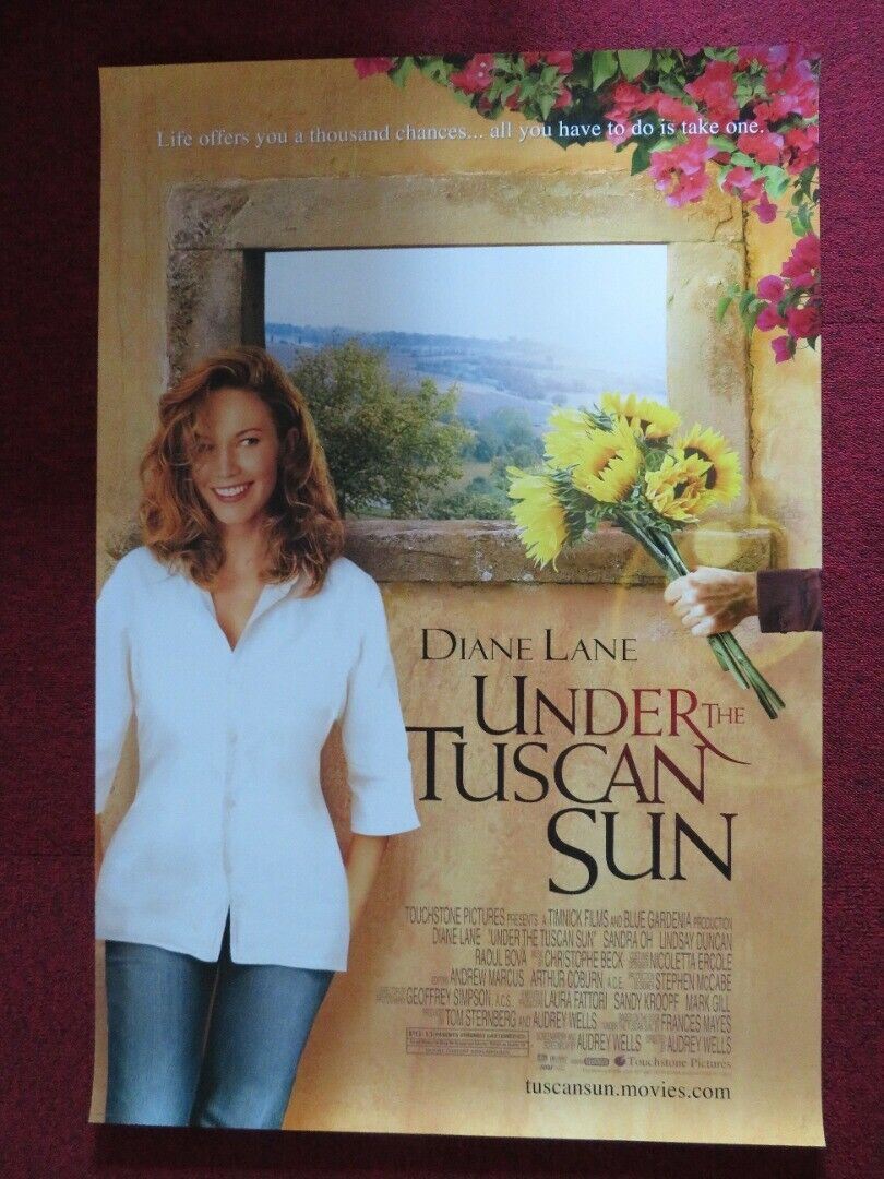 UNDER THE TUSCAN SUN US ONE SHEET ROLLED POSTER DIANE LANE SANDRA OH 2003