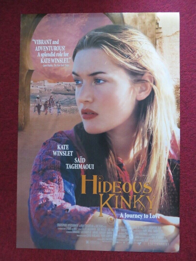 HIDEOUS KINKY  US ONE SHEET ROLLED POSTER KATE WINSLET SAID TAGHMAOUI 1998